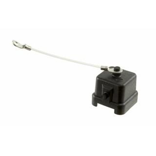 HARTING Protective Cover Han A Series Size 10B Jet Black for Heavy Duty Power Connectors 09200035449