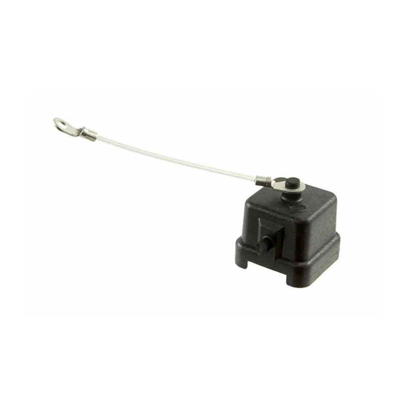 HARTING Protective Cover Han A Series Size 10B Jet Black for Heavy Duty Power Connectors 09200035449