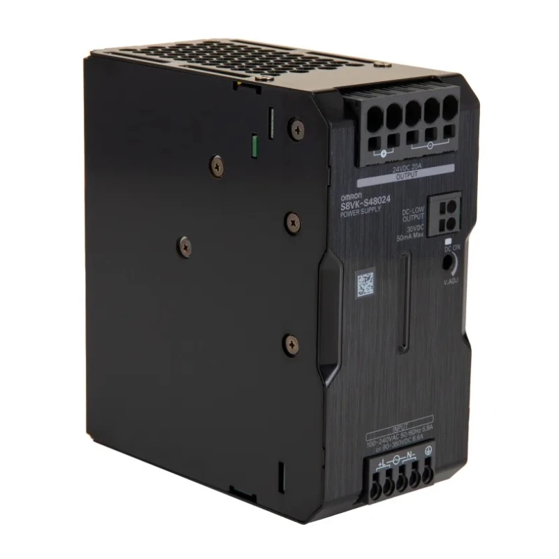 Omron S8VK-S DIN Rail Power Supply 1 Phase AC/DC Input 85-264 V, 24 V DC Output, 20 A, 480 W 