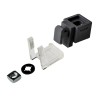Bosch Rexroth Polypropylene Variofix Block Compatible with 10 mm Strut Profile 3842548834/3842184738