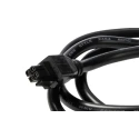 Molex Wire to Board Cable 4 Way Female Micro-Fit 3.0 Connectors Black PVC Jacket 2m 245132-0420