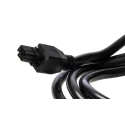 Molex Wire to Board Cable 4 Way Female Micro-Fit 3.0 Connectors Black PVC Jacket 2m 245132-0420