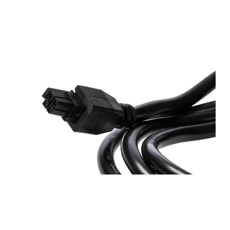 Molex Wire to Board Cable 4 Way Female Micro-Fit 3.0 Connectors Black PVC Jacket 2m 245132-0420
