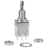 NKK Switches EB Series Momentary Push Button Switch Panel Mount 6.35 mm Cutout SPDT 125 V AC EB2011