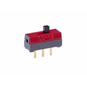NKK Switches PCB Slide Switch SPDT Latching 28V dc 100mA Phosphor Bronze SS12SDP4
