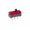 NKK Switches PCB Slide Switch SPDT Latching 28V dc 100mA Phosphor Bronze SS12SDP4