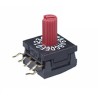 NKK Switches Metal Shaft Dial Plastic Shaft Knob Rotary Coded DIP Switch Through Hole Surface Right Angle Solder FR01KR16H-S