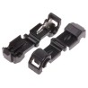 RS PRO Black Insulated Tap Splice Connector Tin Plated 24 AWG 37mm Length 125-1943