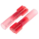 RS PRO Red Insulated Female Spade Connector Crimp 6.35 x 0.8 mm Tab Size 22 AWG to 16 AWG 125-1974