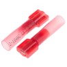 RS PRO Red Insulated Female Spade Connector Crimp 6.35 x 0.8 mm Tab Size 22 AWG to 16 AWG 125-1974
