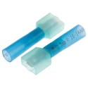 RS PRO Blue Insulated Male Spade Connector Crimp 6.35 x 0.8 mm Tab Size 16 AWG to 14 AWG 125-1978