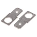 RS Pro Silver Uninsulated Male Spade Connector, Stud Termination, 6.35 x 0.8 mm Tab Size 125-2005