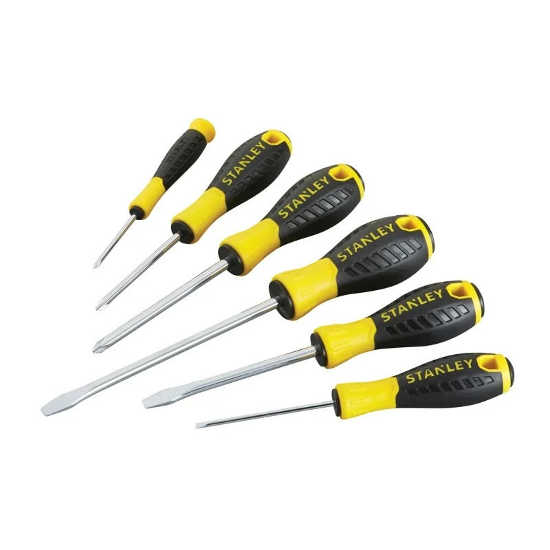 Stanley Phillips and Slotted Standard Screwdriver Set, 6-Piece STHT0-60209
