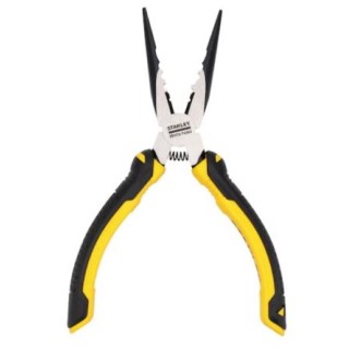 Stanley Professional Quality 12-Piece Long Nose Plier Set, Bi-Material Handle, Forged Steel, Black Oxide Finish STHT0-74363