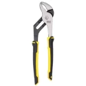 Stanley Groove Joint Plier, 250mm Overall Length, Bi-Material Handle, Black Oxide Finish, Curved Jaw, VDE/1000V STHT0-74361