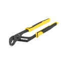 Stanley Groove Joint Plier, 250mm Overall Length, Bi-Material Handle, Black Oxide Finish, Curved Jaw, VDE/1000V STHT0-74361