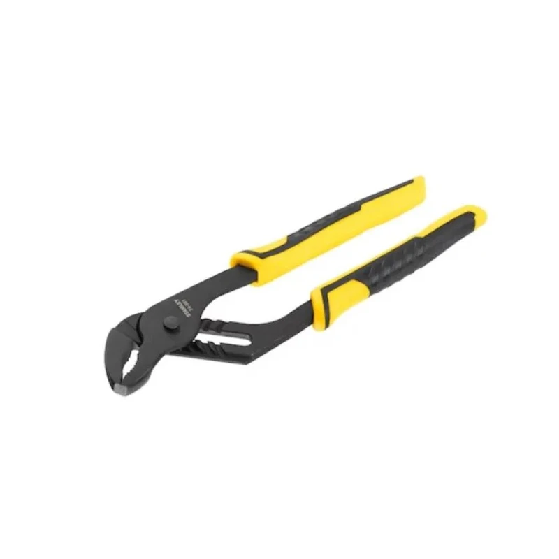 Stanley Groove Joint Plier, 250mm Overall Length, Bi-Material Handle, Black Oxide Finish, Curved Jaw, VDE/1000V STHT0-74361
