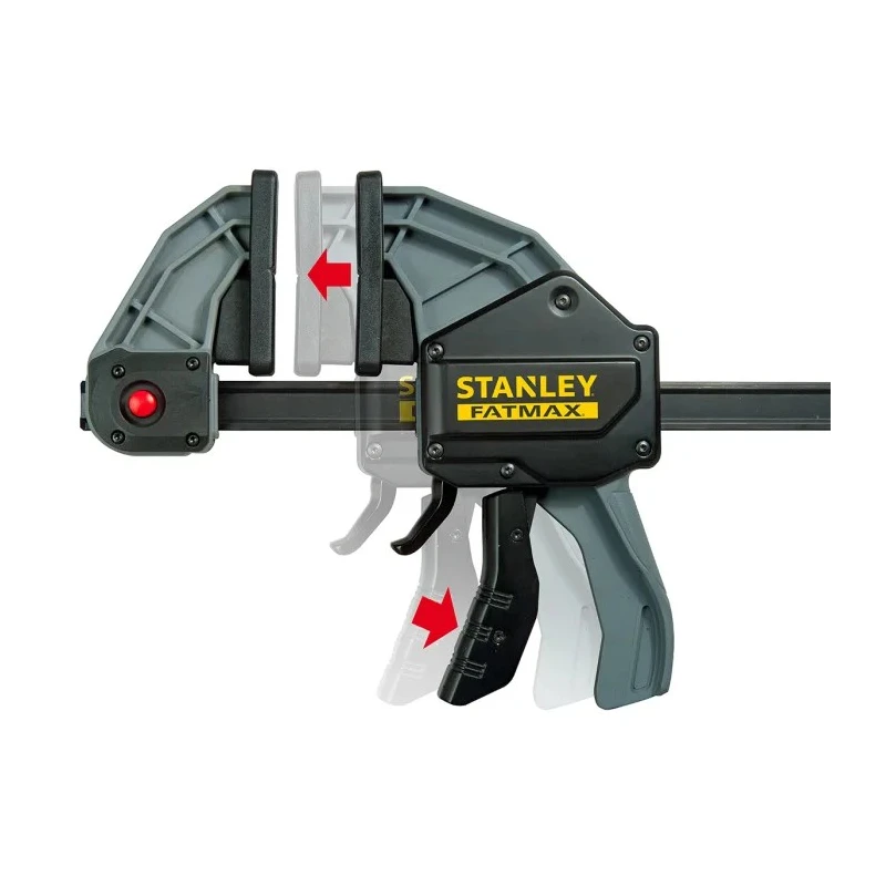 Stanley 600 mm x 92 mm Quick Clamp with Diecast Ergonomic Release Trigger FMHT0-83240