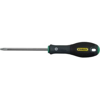 Stanley Tamper Proof Torx Torque Screwdriver T15, Soft Grip Handle, Chrome Vanadium Steel Blade 0-65-395