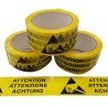 RS PRO 50 mm Width x 66 m Length ESD Safe Tape, Anti-Static, Non-Conductive, Compliant with EN 61340-5-1 125-2397