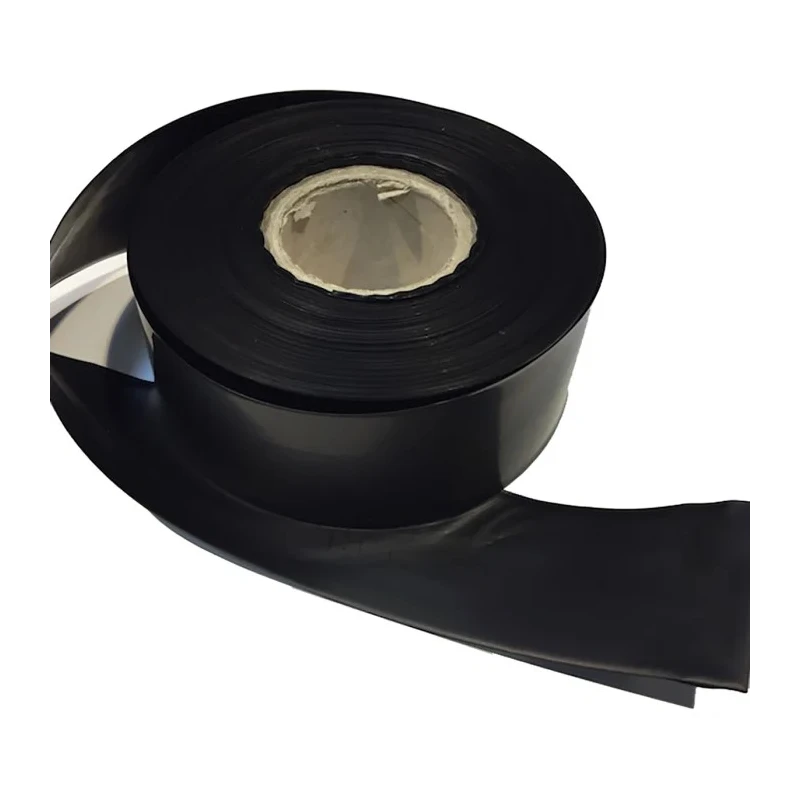 RS PRO Conductive Black Anti-Static Tube 76mm Width x 152m Length 0.1mm Thickness 125-2358