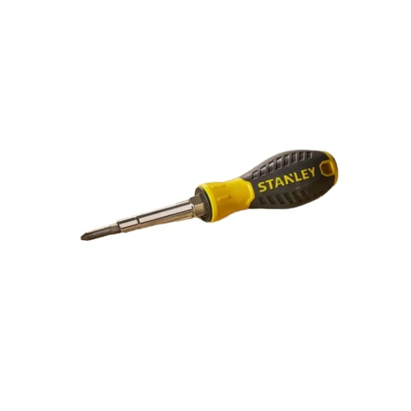 Stanley Interchangeable Standard Screwdriver Set Hexagon Phillips Tips 4-Piece 0-68-012