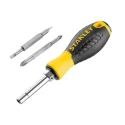 Stanley Interchangeable Standard Screwdriver Set Hexagon Phillips Tips 4-Piece 0-68-012