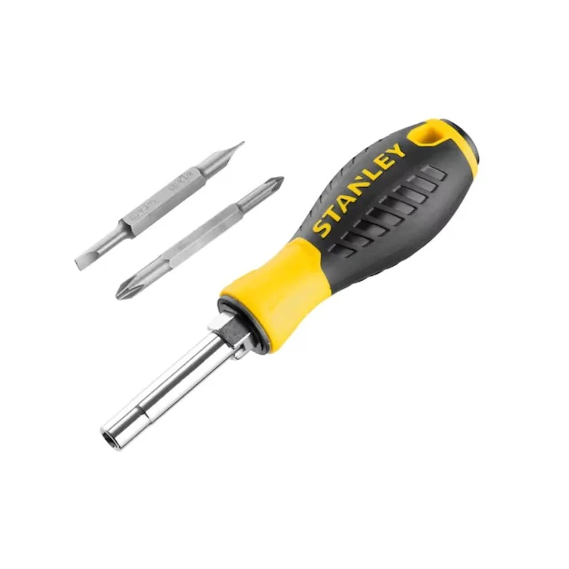 Stanley Interchangeable Standard Screwdriver Set Hexagon Phillips Tips 4-Piece 0-68-012