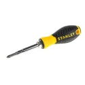 Stanley Interchangeable Standard Screwdriver Set Hexagon Phillips Tips 4-Piece 0-68-012