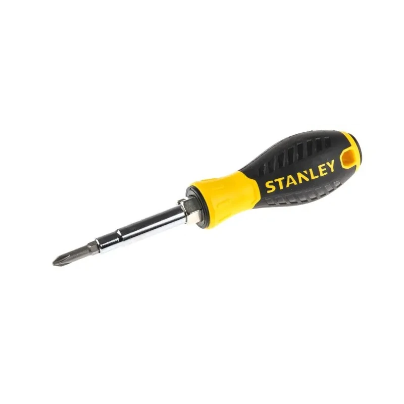 Stanley Interchangeable Standard Screwdriver Set Hexagon Phillips Tips 4-Piece 0-68-012