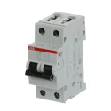 ABB System Pro M Compact 2-Pole Miniature Circuit Breaker 500mA Type C 440V AC 125V DC 10kA 2CDS272001R0984 S202M-C0,5