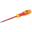 RS PRO Insulated Screwdriver 100 mm Blade, Ergonomic Plastic Handle, Chrome Vanadium Steel 125-3081