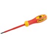 RS PRO Insulated Screwdriver 100 mm Blade, Ergonomic Plastic Handle, Chrome Vanadium Steel 125-3081