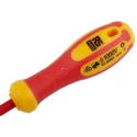 RS PRO Insulated Screwdriver 100 mm Blade, Ergonomic Plastic Handle, Chrome Vanadium Steel 125-3081
