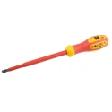 RS PRO Insulated Screwdriver 1.2mm Tip Thickness 6.5mm Tip Width 150mm Blade Chrome Vanadium Steel Ergonomic 125-3083