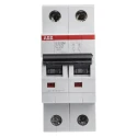 ABB System Pro M Compact S200M Miniature Circuit Breaker, 32A, 2 Poles, Type C, 440V AC, 125V DC 2CDS272001R0324 S202M-C32