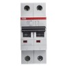 ABB System Pro M Compact S200M Miniature Circuit Breaker 2-Pole 4A Type C 440V AC 125V DC 10 kA 2CDS272001R0044 S202M-C4
