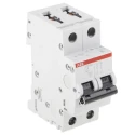 ABB System Pro M Compact S200M Miniature Circuit Breaker 2-Pole 4A Type C 440V AC 125V DC 10 kA 2CDS272001R0044 S202M-C4