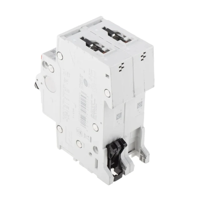 ABB System Pro M Compact S200M Miniature Circuit Breaker 2-Pole 4A Type C 440V AC 125V DC 10 kA 2CDS272001R0044 S202M-C4