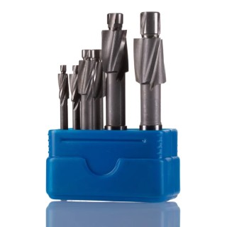 RS PRO Counterbores Set M3 to M10, 6 Piece, HSS Material 132-025