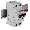 ABB System Pro M Compact S200M Miniature Circuit Breaker 2-Pole Type C 50A 440V AC 125V DC 10kA 2CDS272001R0504 S202M-C50