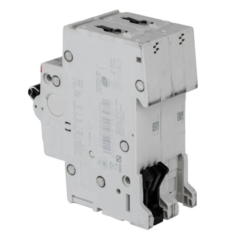 ABB System Pro M Compact S200M Miniature Circuit Breaker 2-Pole Type C 50A 440V AC 125V DC 10kA 2CDS272001R0504 S202M-C50