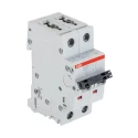 ABB System Pro M Compact S200M Miniature Circuit Breaker, 2-Pole, 32A, Type B, 440V AC, 125V DC 2CDS272001R0325 S202M-B32