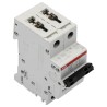 ABB System Pro M Compact S200M Miniature Circuit Breaker 2-Pole 20A Type B 440V AC 125V DC 10 kA 2CDS272001R0205 S202M-B20
