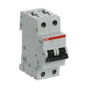 ABB System Pro M Compact S200M Miniature Circuit Breaker 2-Pole 20A Type B 440V AC 125V DC 10 kA 2CDS272001R0205 S202M-B20