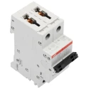 ABB System Pro M Compact S200M Miniature Circuit Breaker, 2-Pole, 13A, Type C, 440V AC, 125V DC 2CDS272001R0134 S202M-C13
