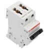 ABB System Pro M Compact S200M Miniature Circuit Breaker, 2-Pole, 13A, Type C, 440V AC, 125V DC 2CDS272001R0134 S202M-C13