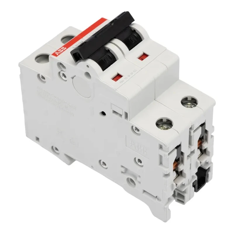 ABB System Pro M Compact S200M Miniature Circuit Breaker, 2-Pole, 13A, Type C, 440V AC, 125V DC 2CDS272001R0134 S202M-C13