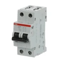 ABB System Pro M Compact S200M Miniature Circuit Breaker, 2-Pole, 13A, Type C, 440V AC, 125V DC 2CDS272001R0134 S202M-C13