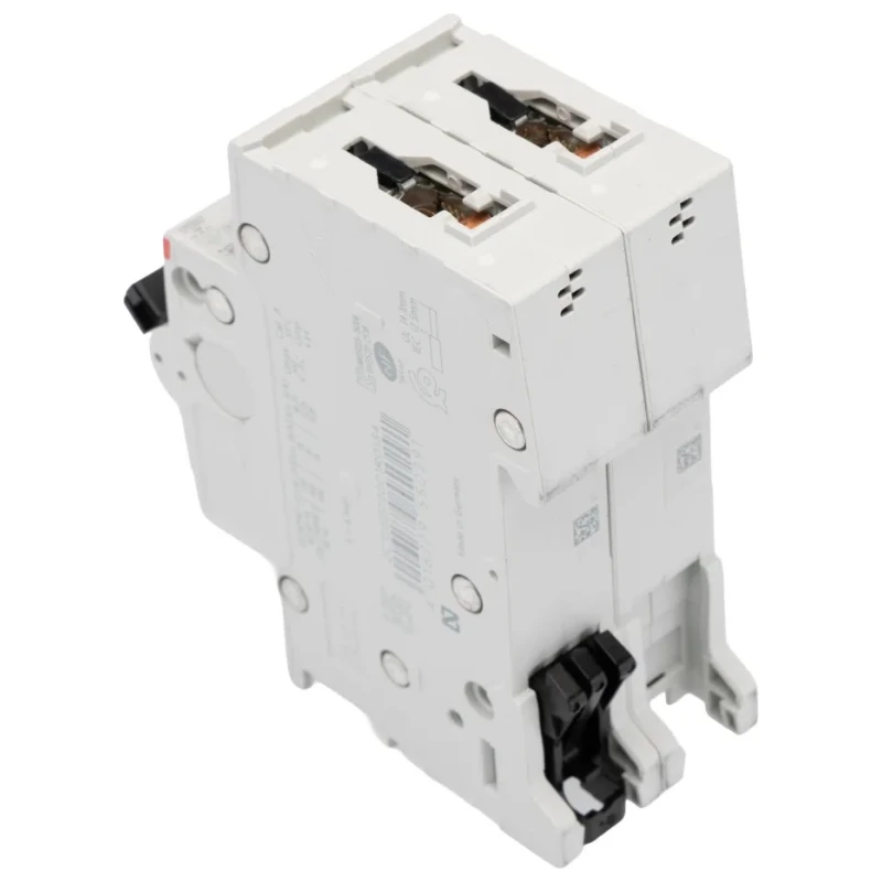 ABB System Pro M Compact S200M Miniature Circuit Breaker, 2-Pole, 13A, Type C, 440V AC, 125V DC 2CDS272001R0134 S202M-C13